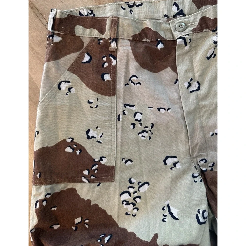 Vintage Gung Ho Desert Camouflage Outdoor Pants Men's Size 36x34.5 RN 25052 USA